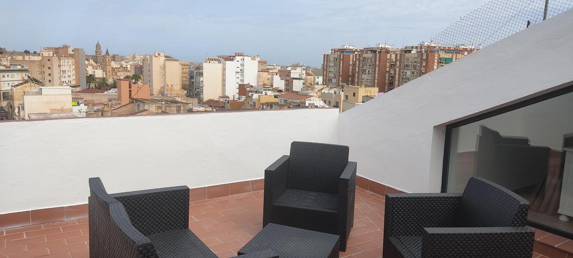 Apartamentos Seneca Junto Al Centro Málaga Buitenkant foto